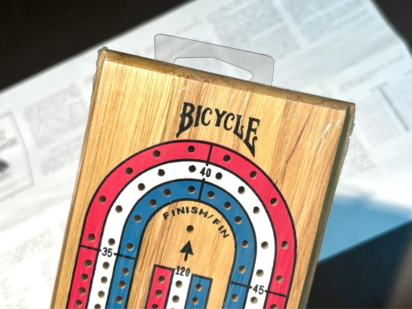 NEW CRIBBAGE BOARD GAME SET - photo 4