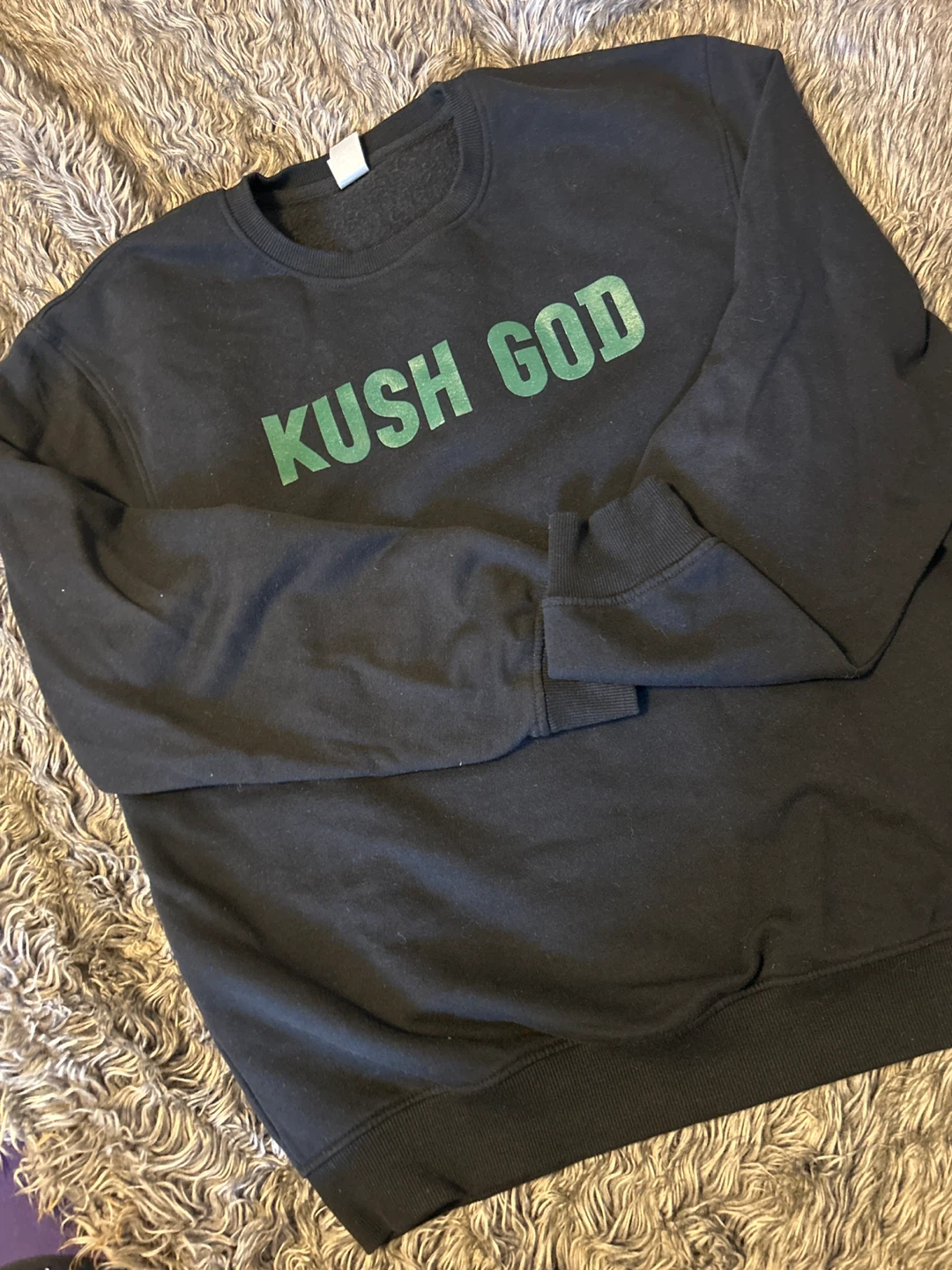 "Kush God" Sweatshirt - Size L