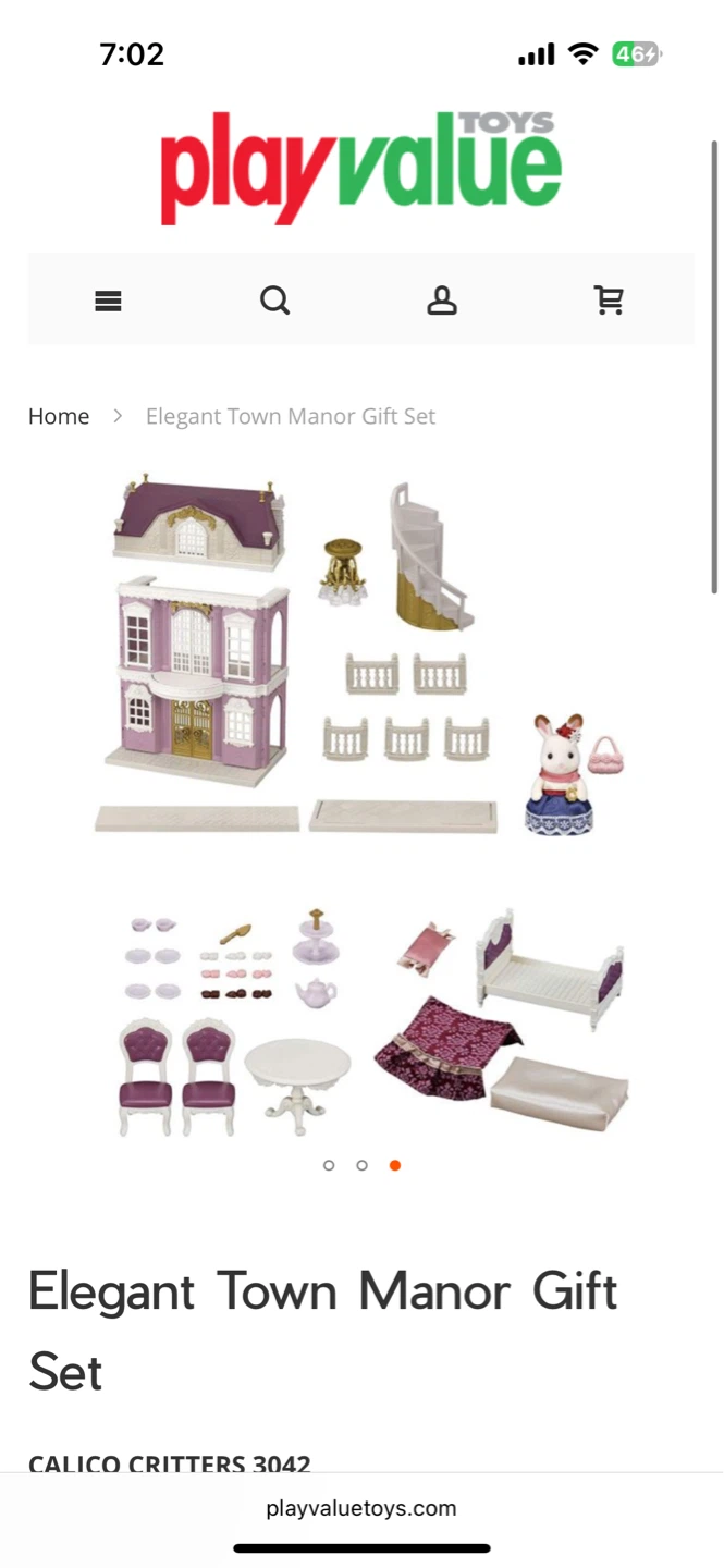 Sylvanian Families Elegant Town Manor 5365 - photo 3