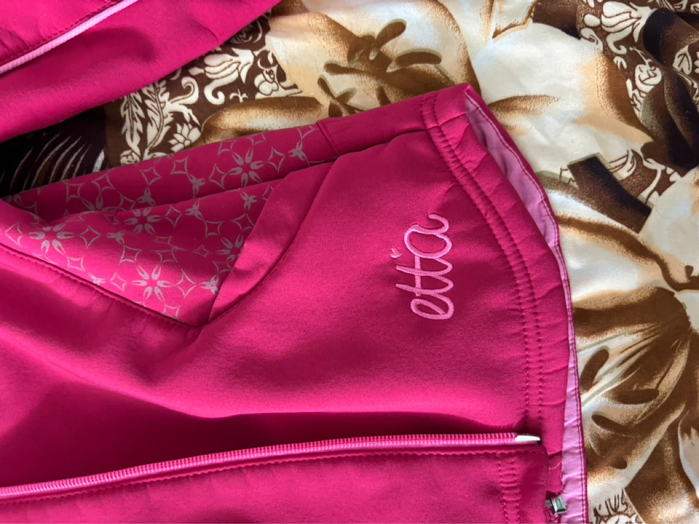 Etta Girls Pink Hooded Jacket Size 6 - photo 2