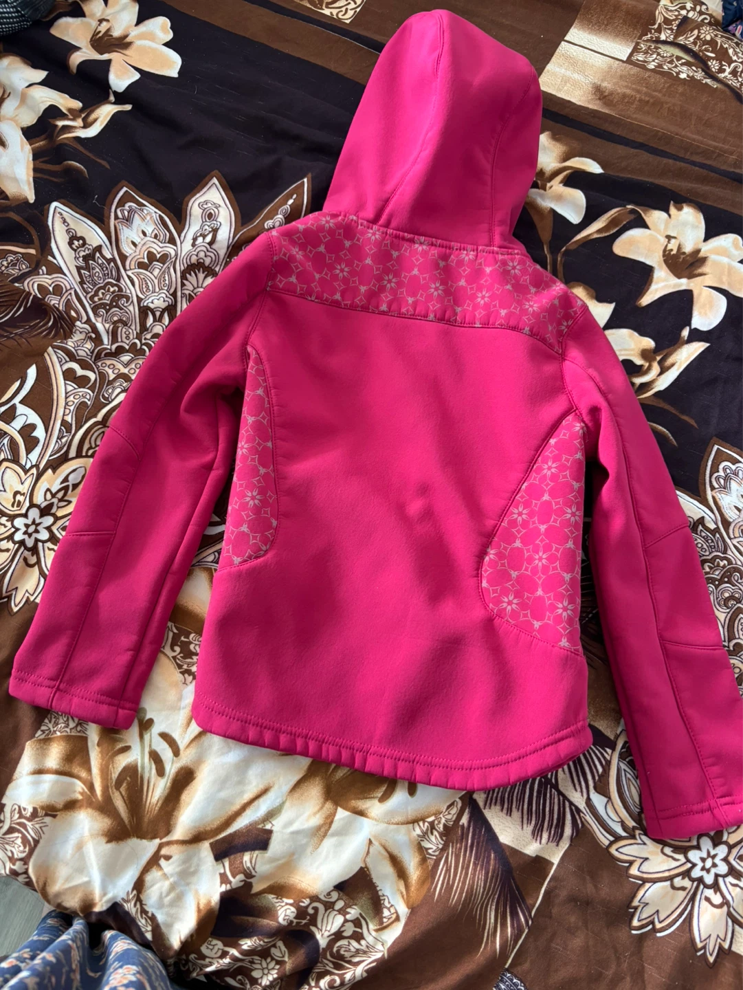 Etta Girls Pink Hooded Jacket Size 6 - photo 4