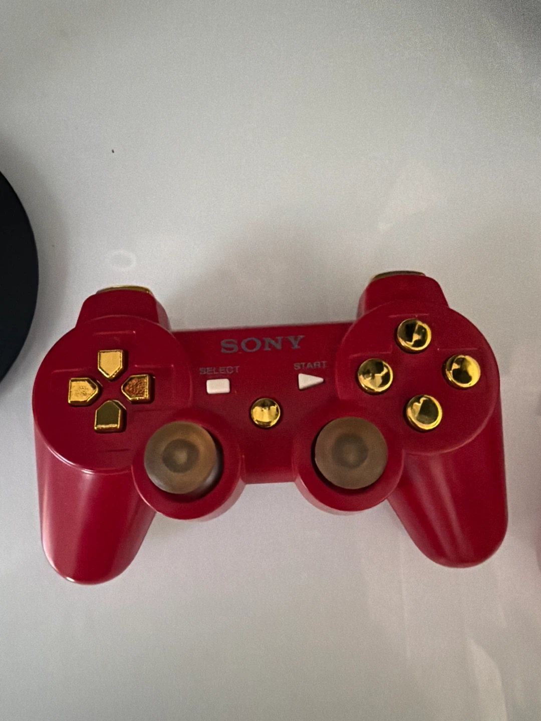 Sony DualShock 3 Wireless Controller - Red & Gold
