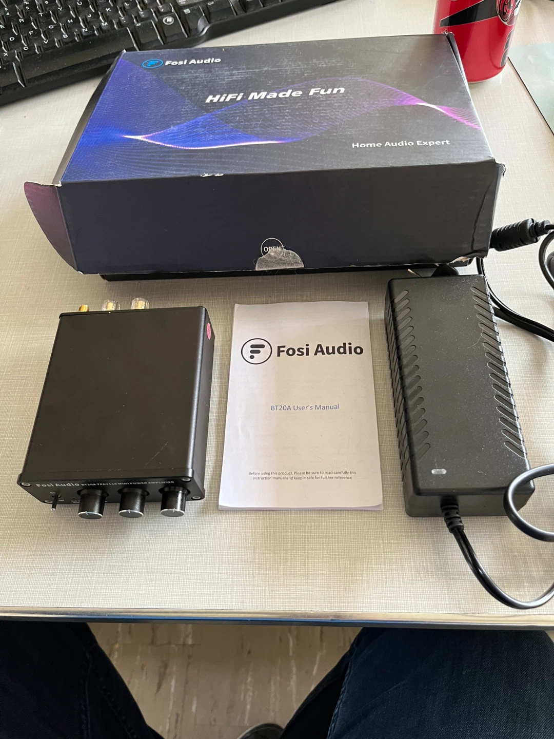 Fosi Audio BT20A TPA3116 Mini Power Amplifier