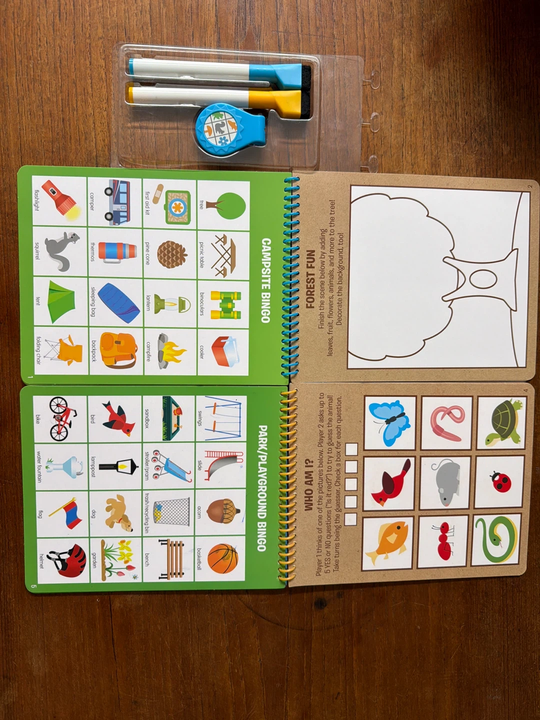 Seek & Find Bingo Wipe-Off Activity Pad Set - photo 3