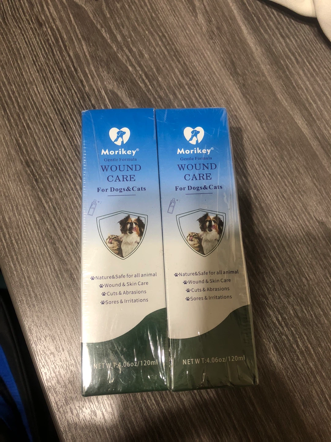 New-Morikey  Wound Care For Dogs & Cats - 4.06oz/120ml (2 Pack) - photo 4