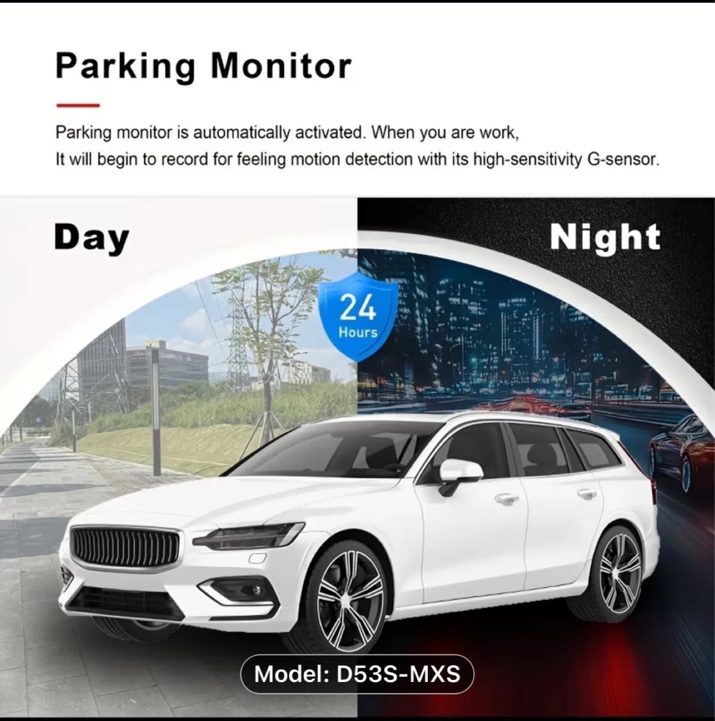Dual Lens Dash Cam - Model D53S-MXS - photo 2