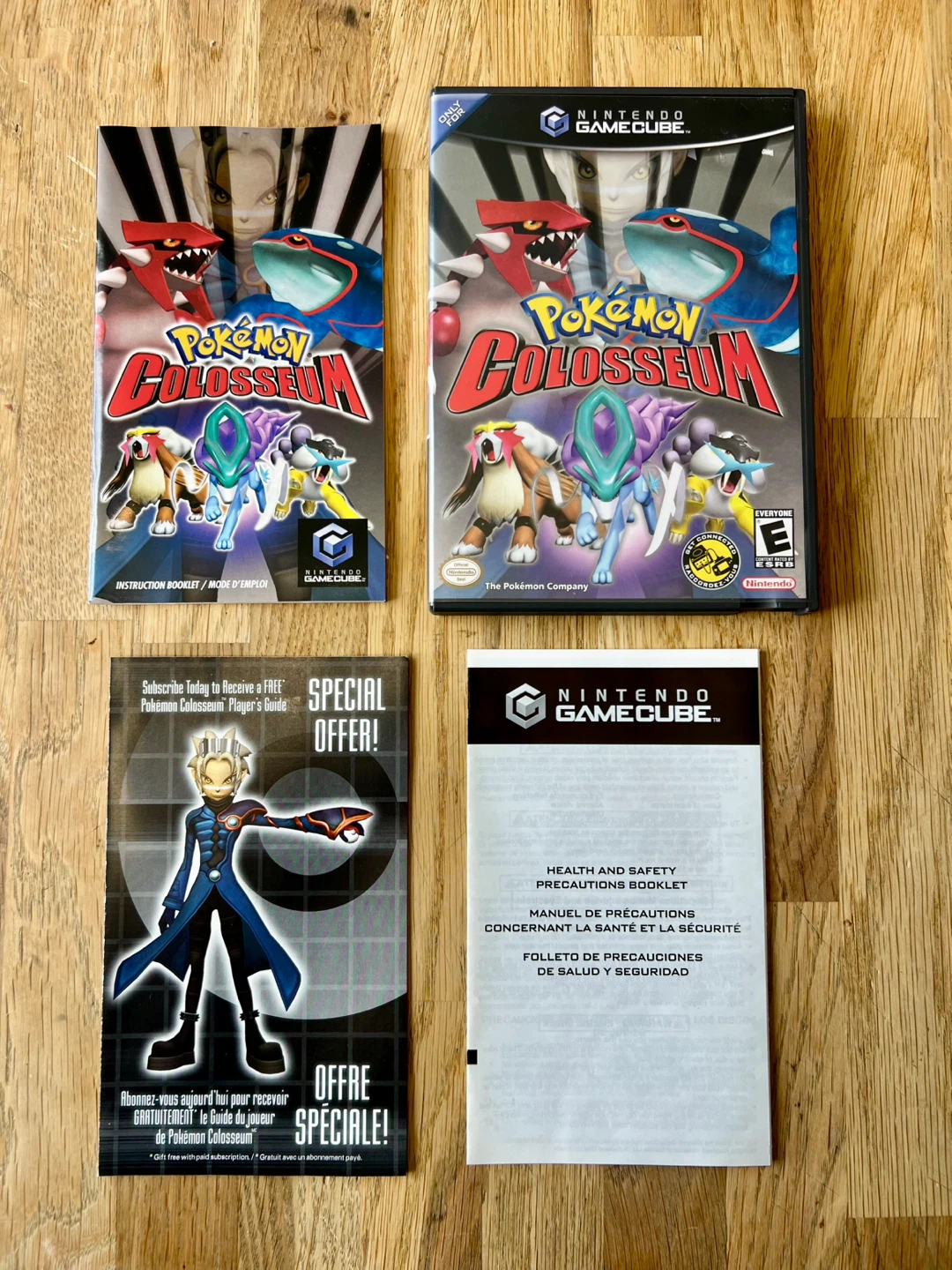 Pokemon Colosseum GameCube Complete (video game trades or cash)