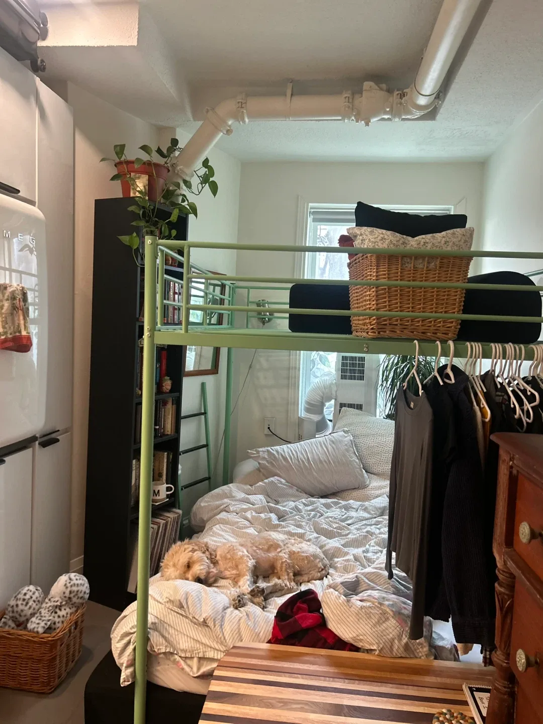 Green Loft Bed - Full Size - photo 3