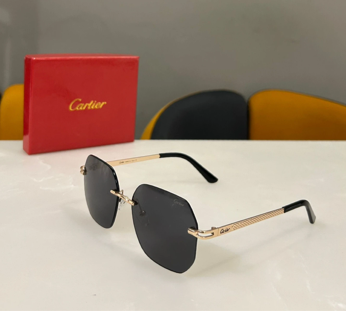Cartier Rimless Photochromic Sunglasses - photo 2
