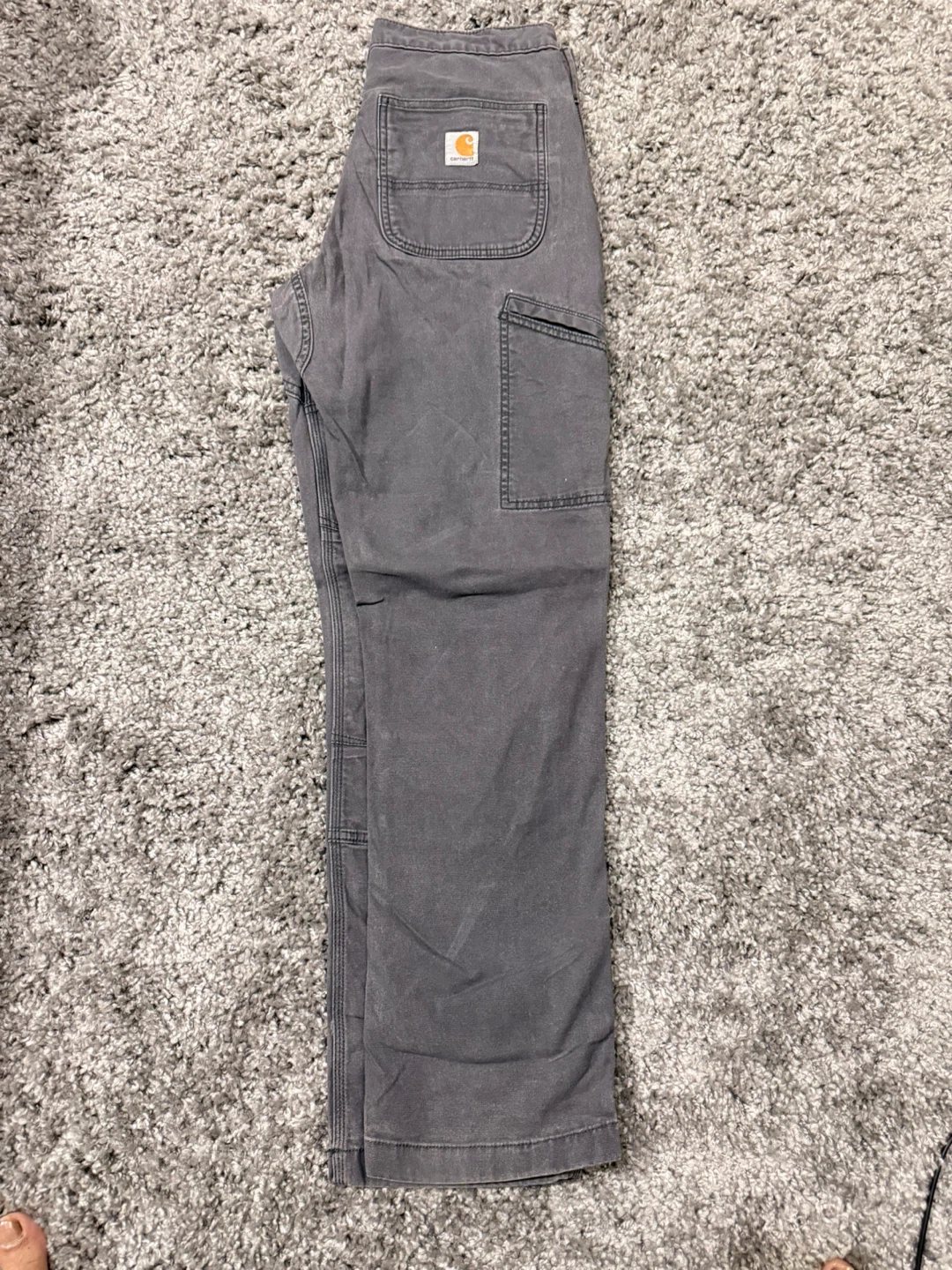 Carhartt Relaxed Fit Carpenter Pants - Grey - 30x32 - photo 5