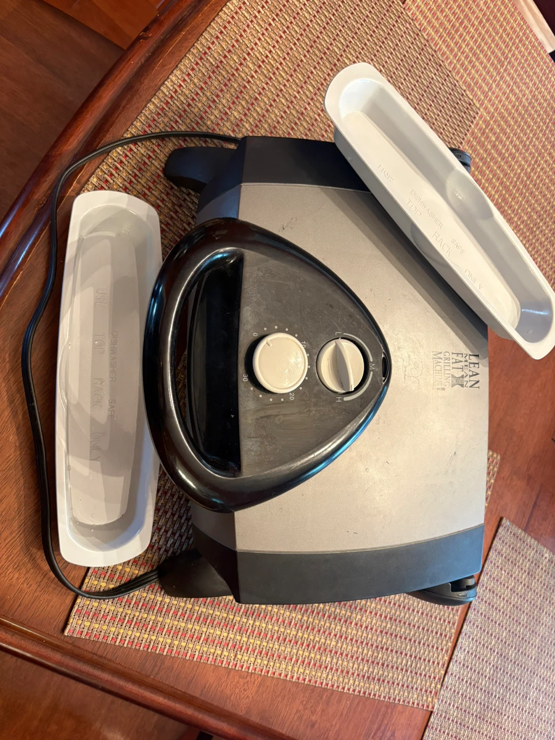George Foreman Lean Mean Fat Reducing Grilling Machine - photo 2