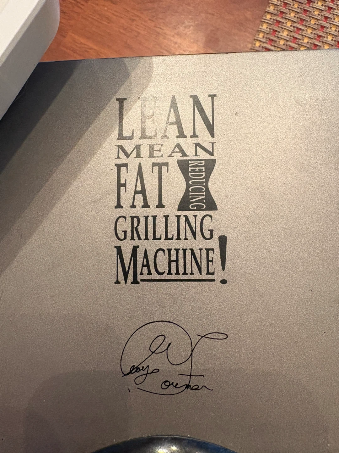 George Foreman Lean Mean Fat Reducing Grilling Machine - photo 3