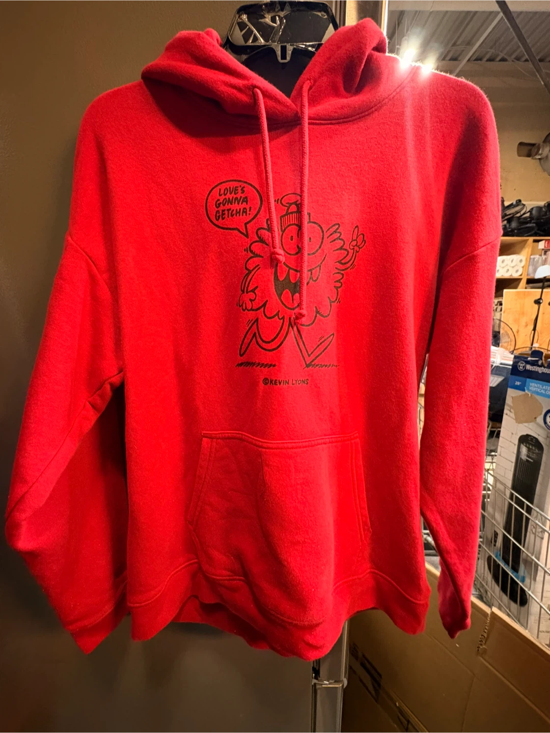 Tna Red Graphic Hoodie cut tag - photo 2