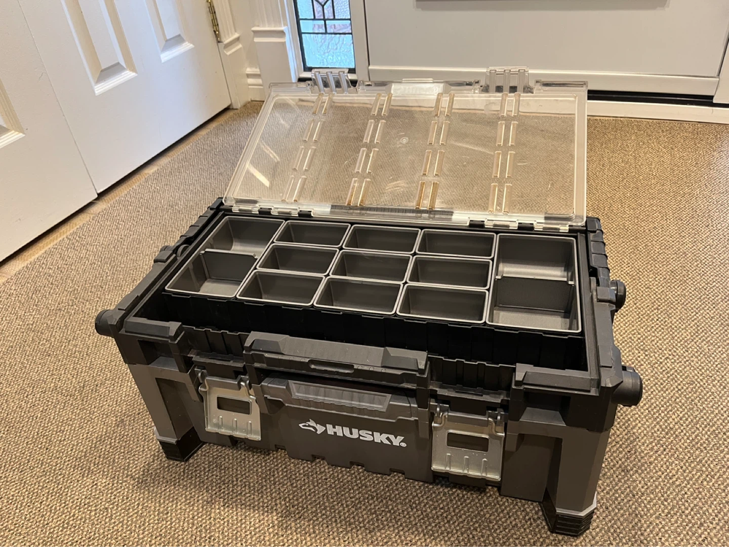 Husky cantilever tool box with storage - photo 4
