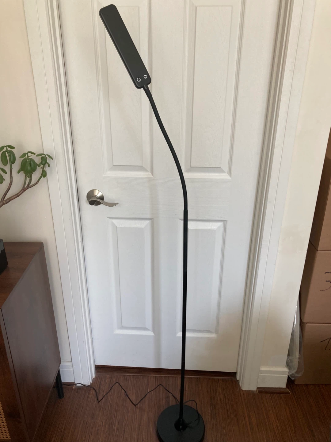 Black Gooseneck Floor Lamp x2 - photo 2