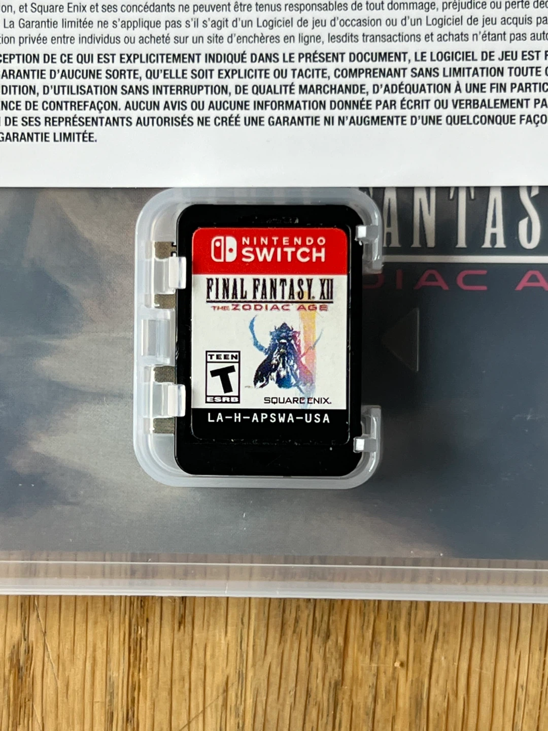 Final Fantasy XII: The Zodiac Age Nintendo Switch - photo 4