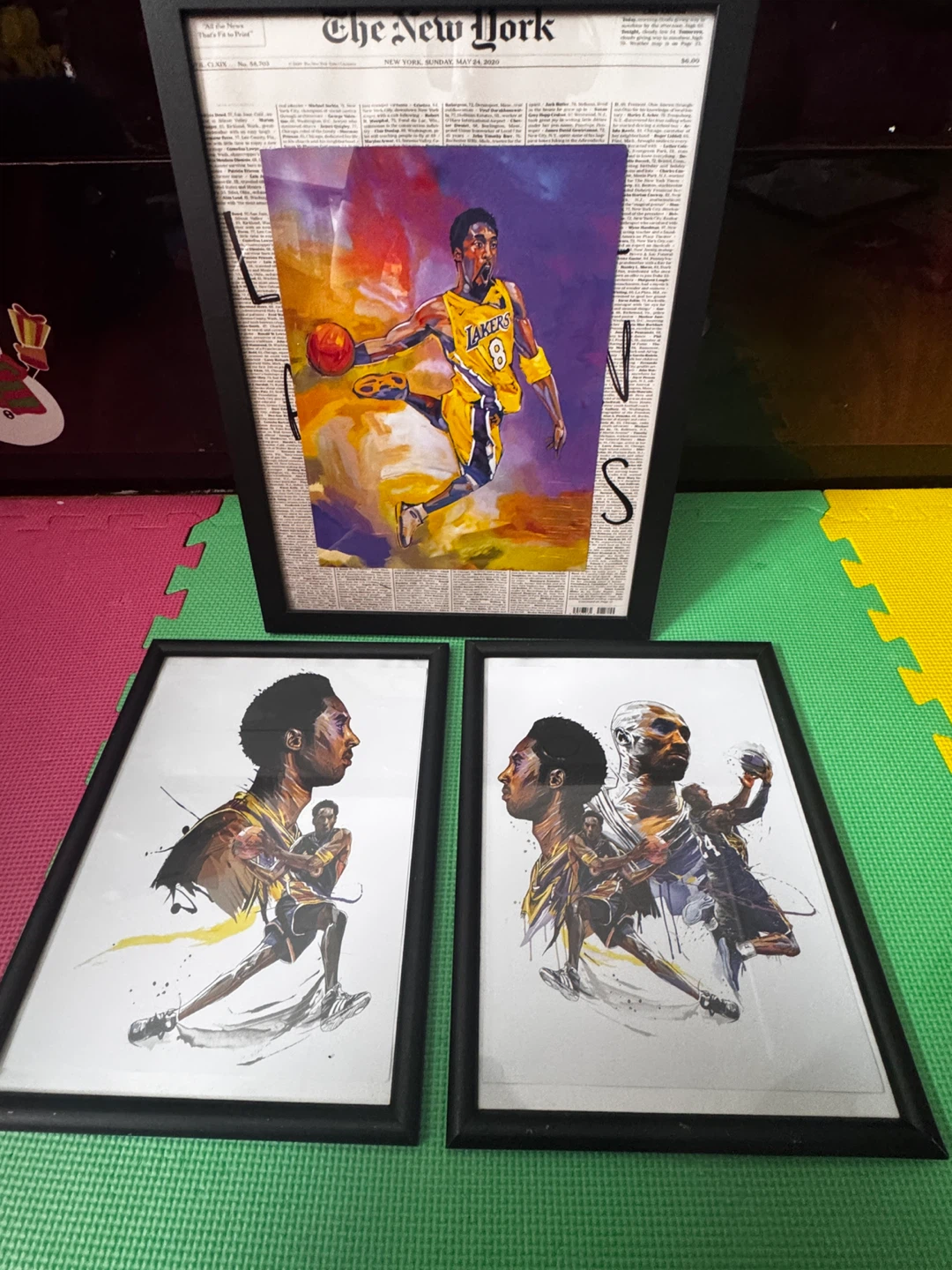 Kobe Bryant Lakers Art Prints