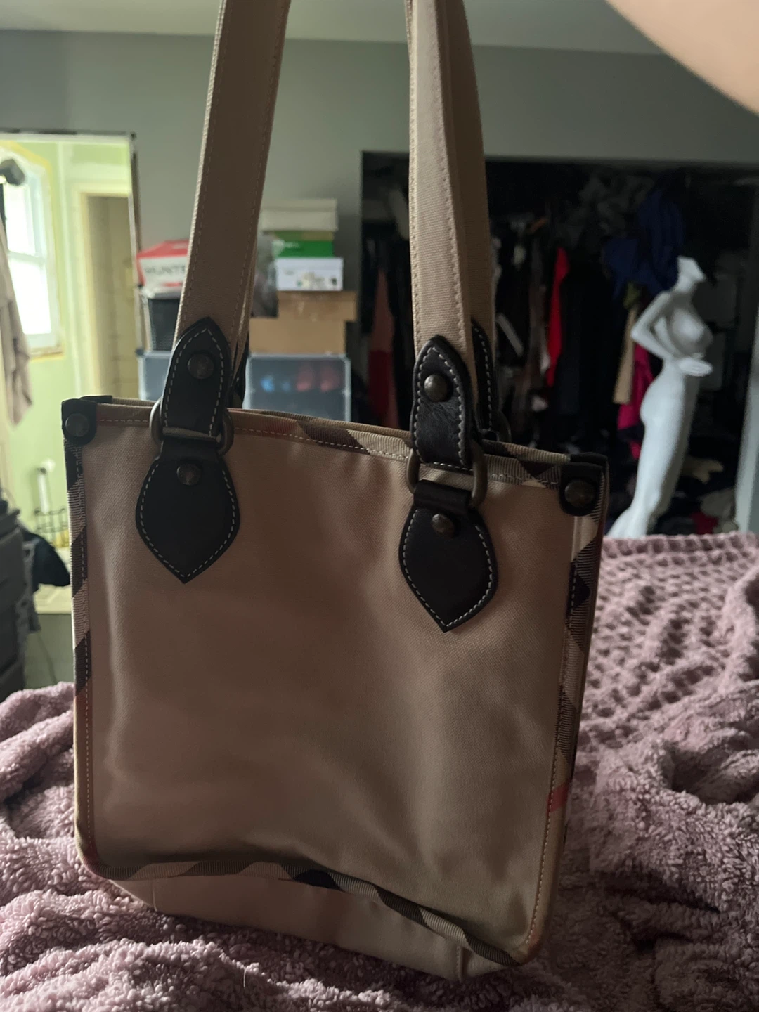 Burberry Canvas Tote Bag - photo 2