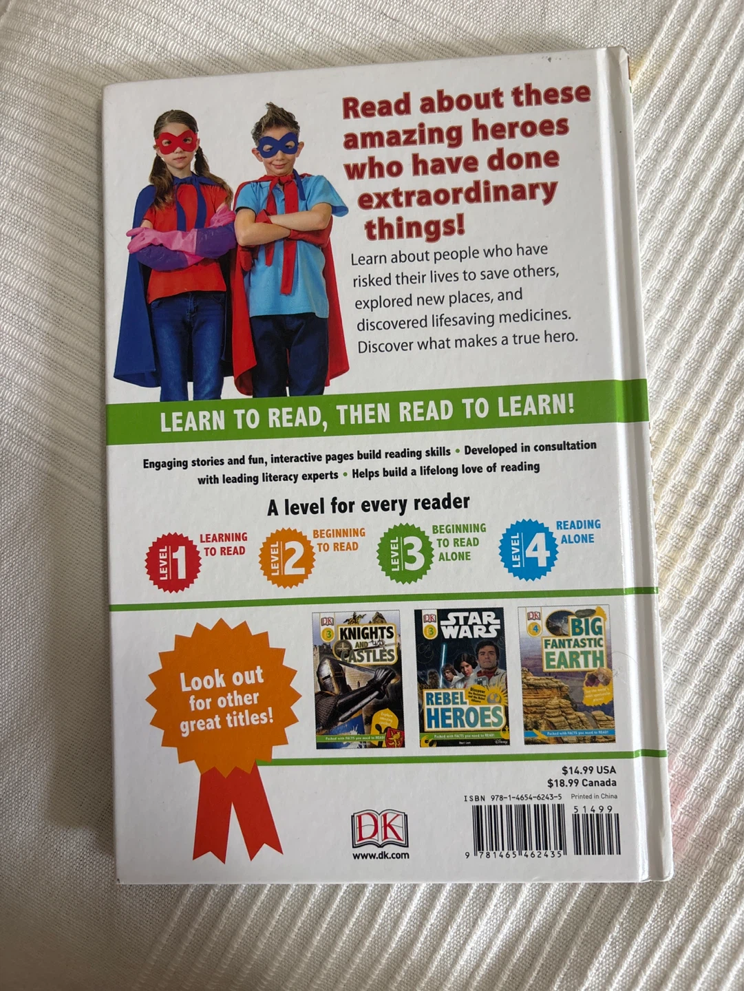 DK Level 3 Real-Life Heroes Book - photo 2