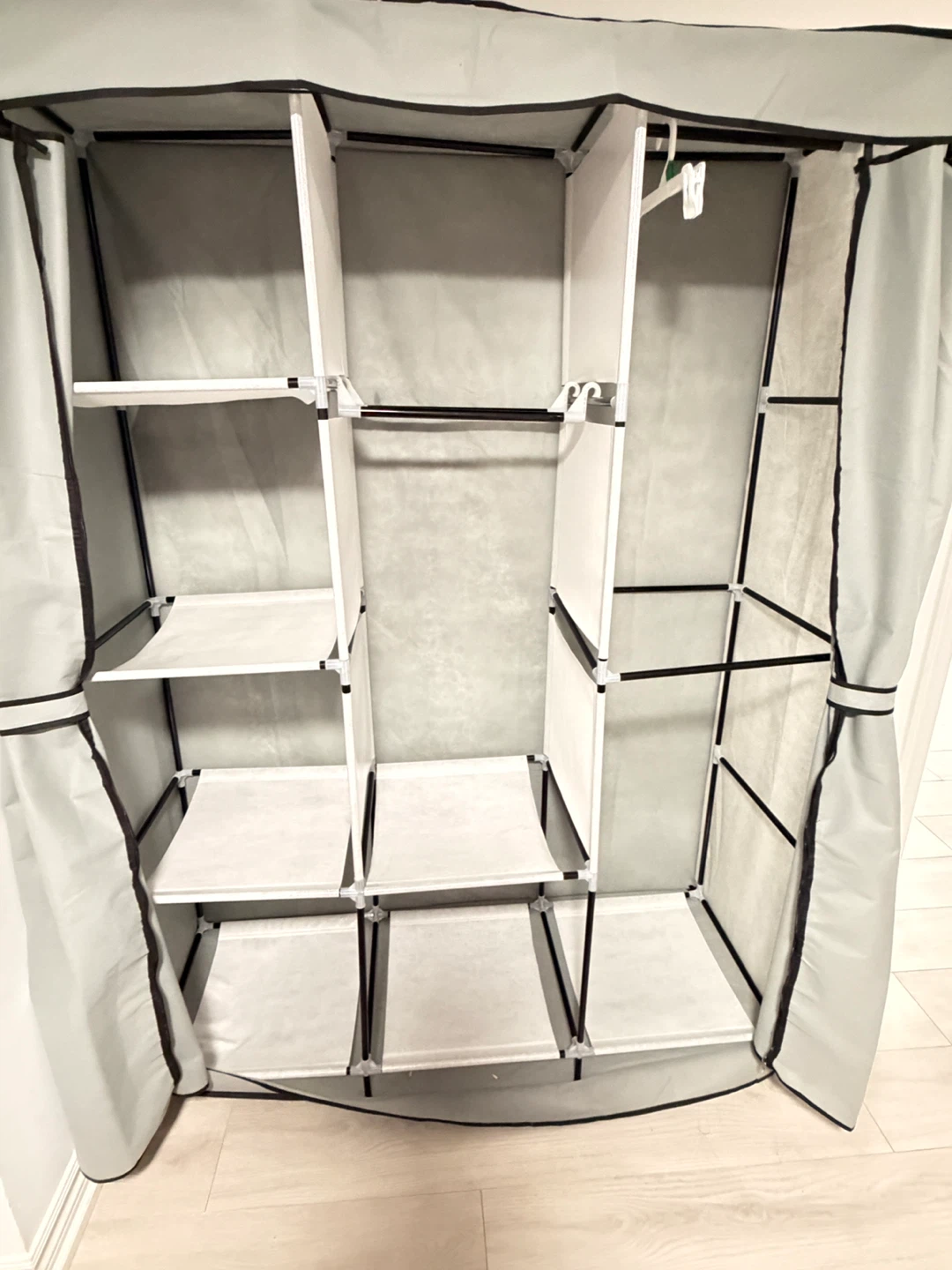 Portable Wardrobe Clothes Storage Organizer - photo 3