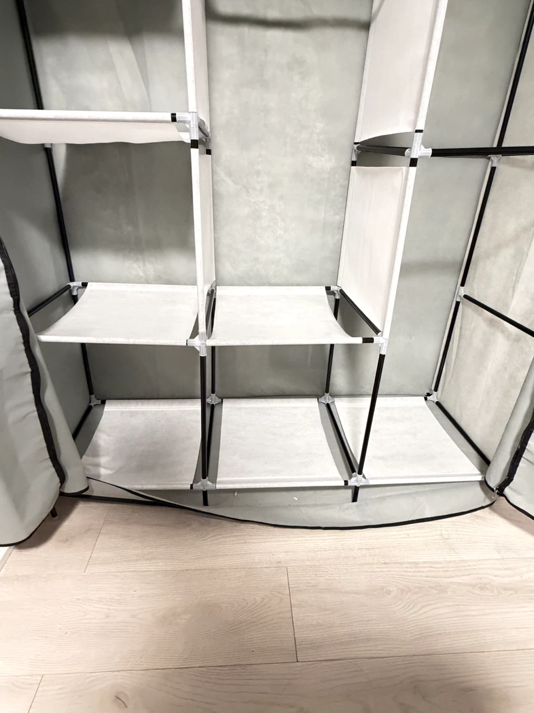 Portable Wardrobe Clothes Storage Organizer - photo 2