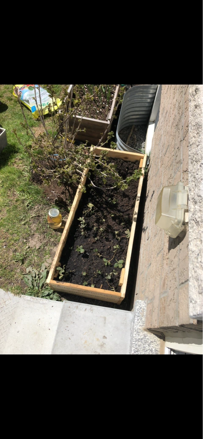 Wooden garden planter box - photo 3