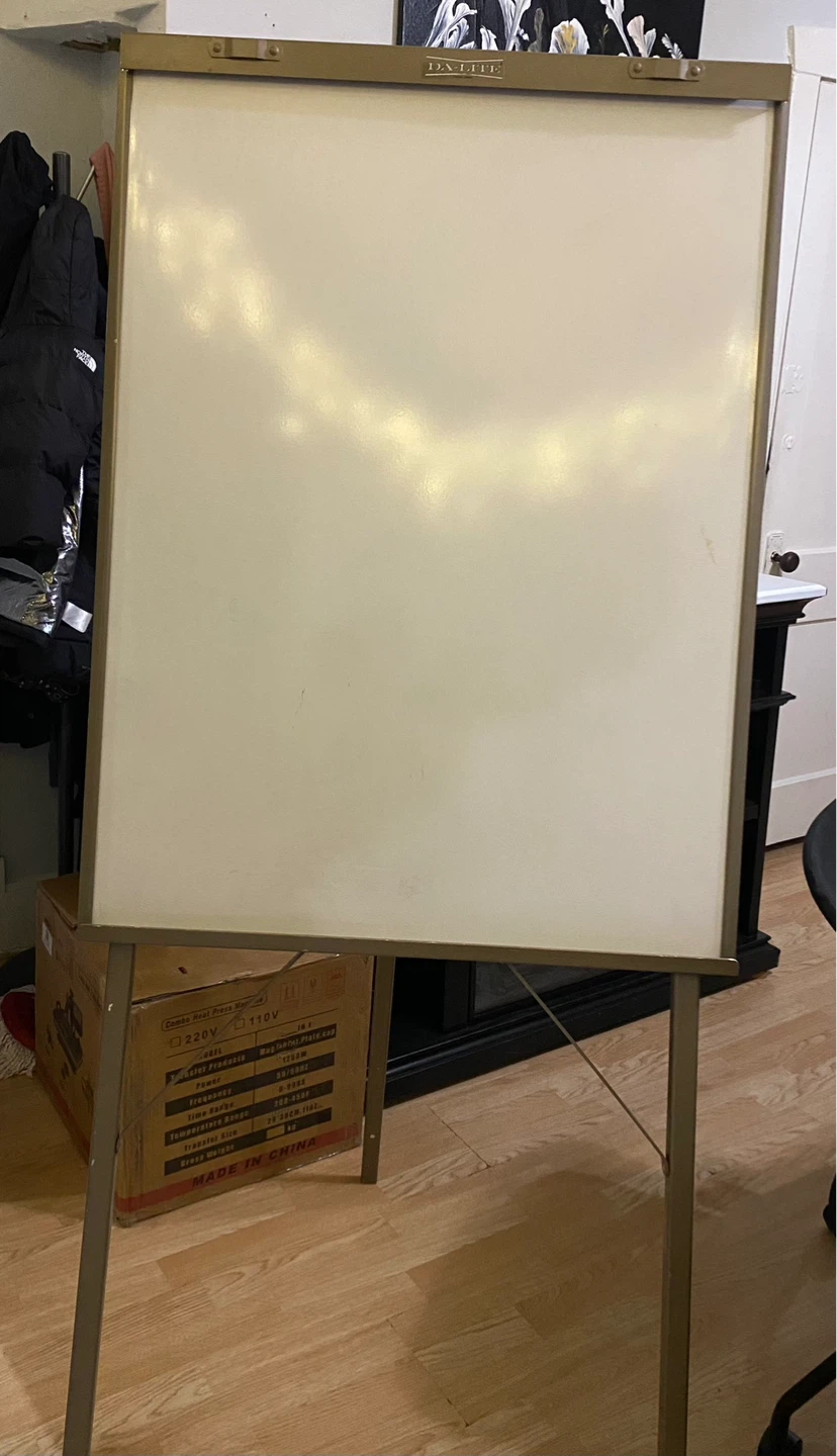 DA-LITE Easel Whiteboard