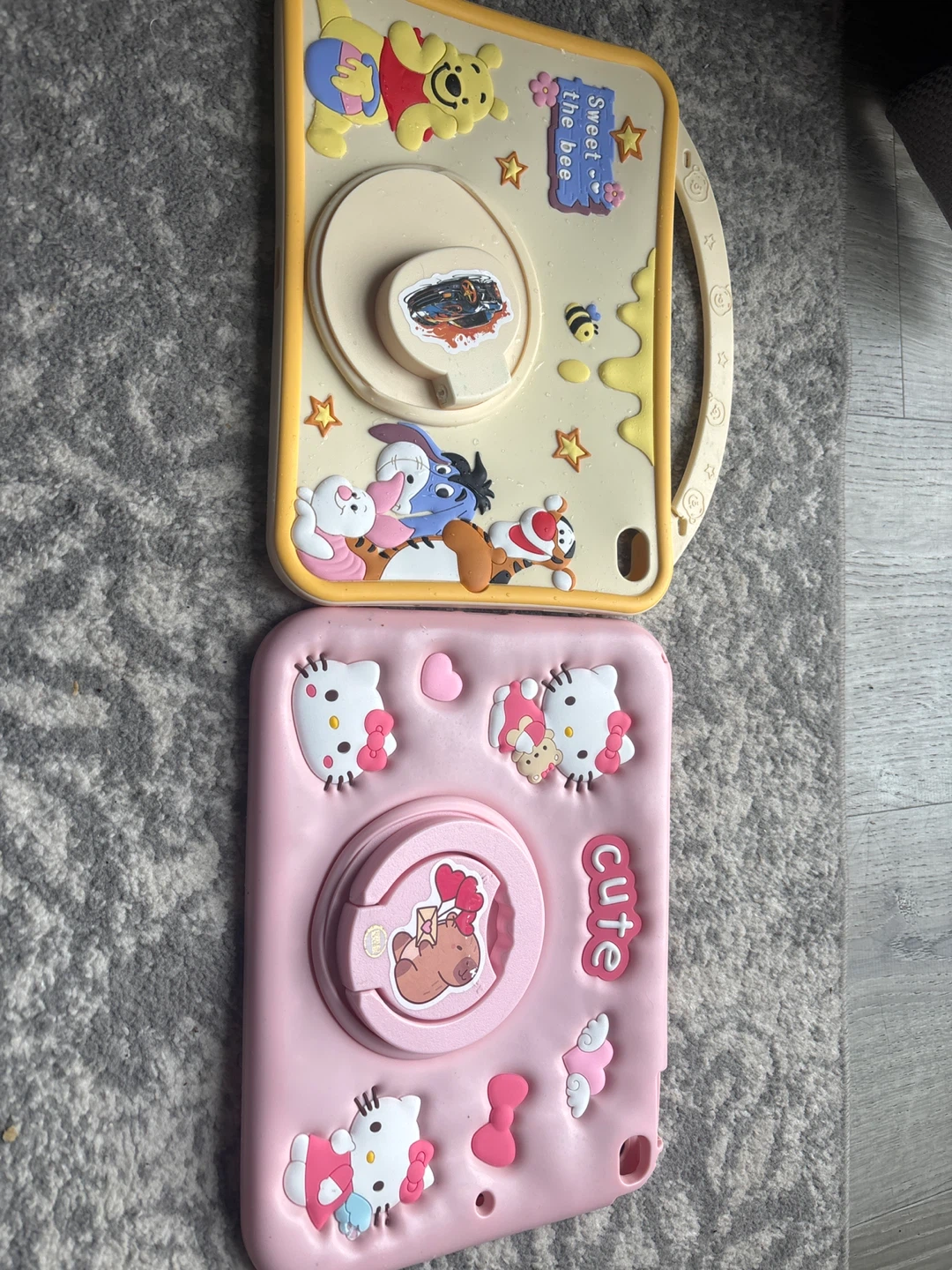 Kids Tablet Cases - Winnie the Pooh & Hello Kitty