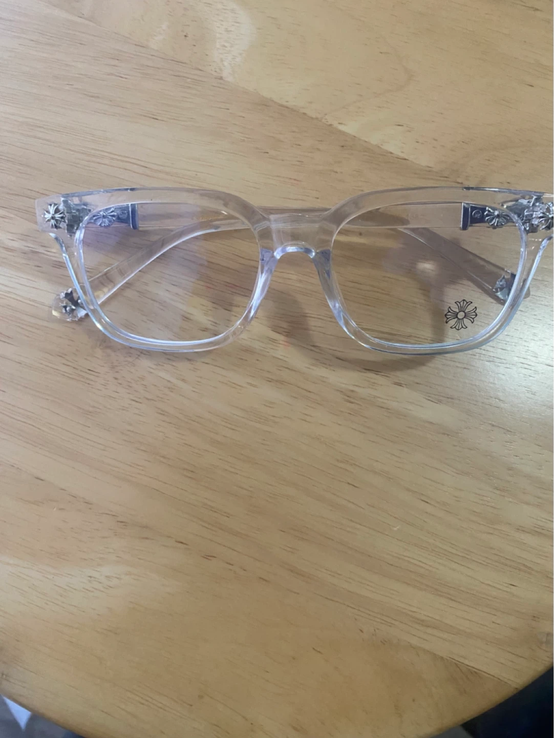 Chrome Hearts Clear Glasses