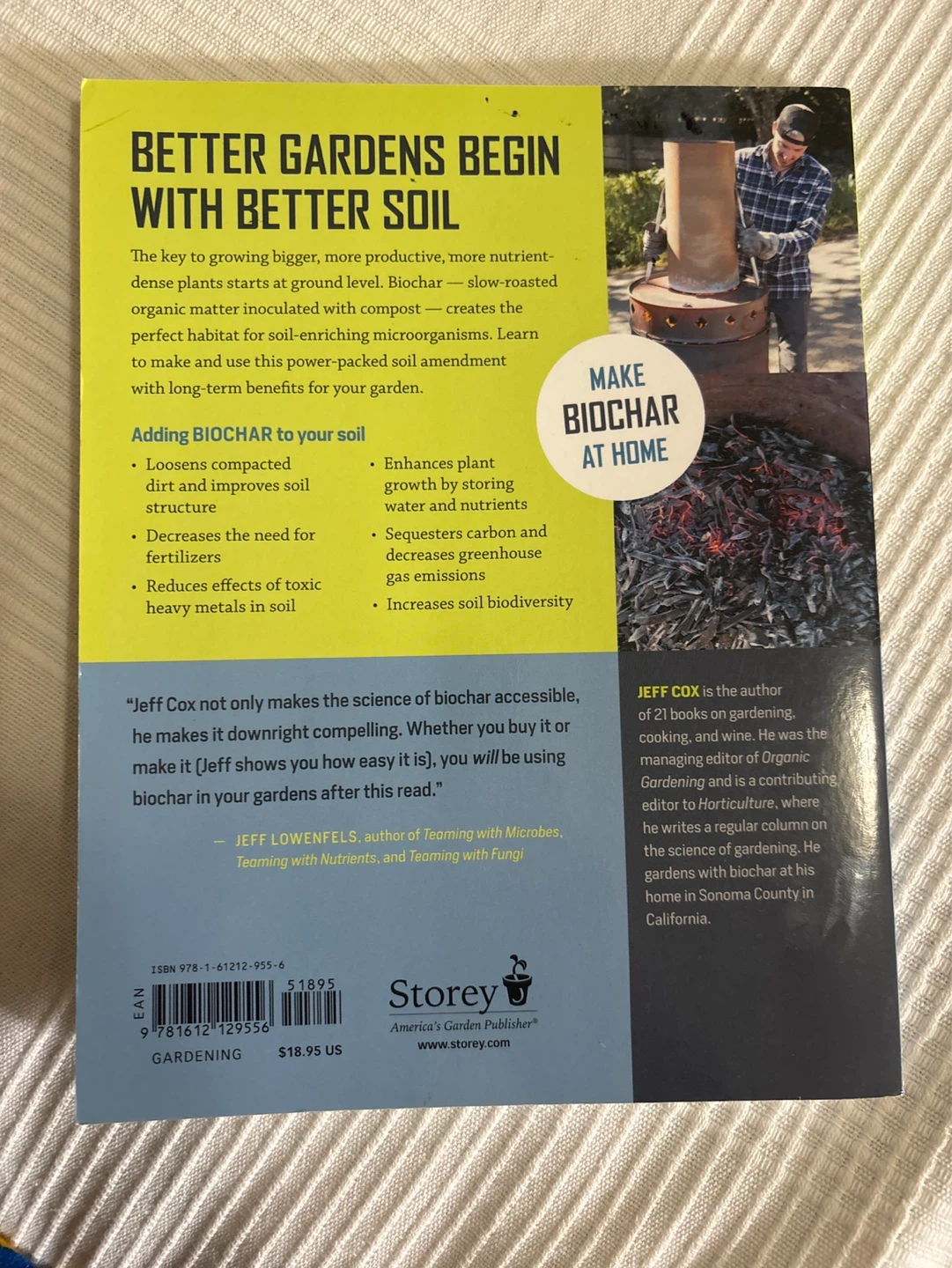 Gardening with Biochar Book by Jeff Cox - photo 2
