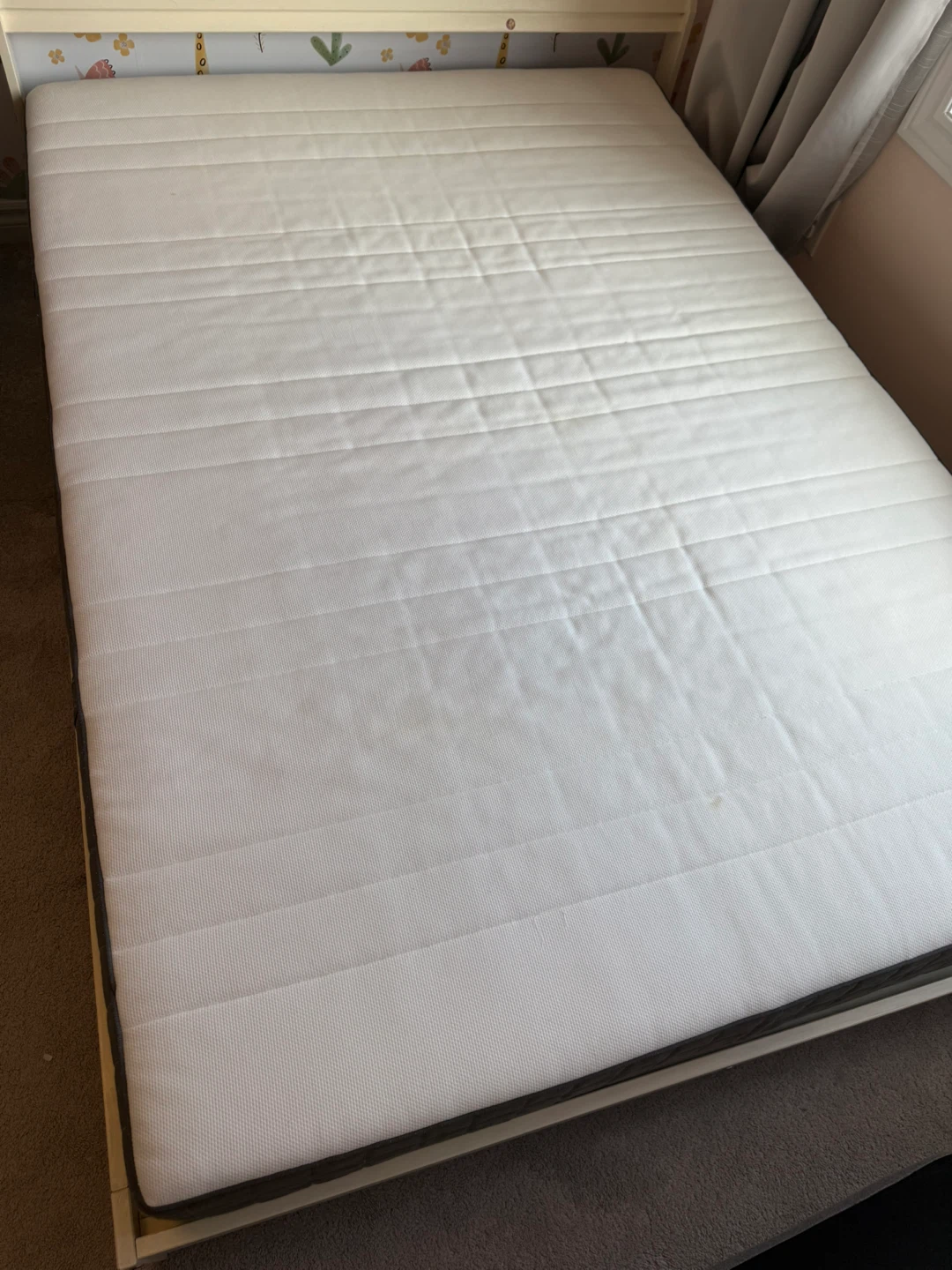 Twin Montessori bed with Mattress - photo 2