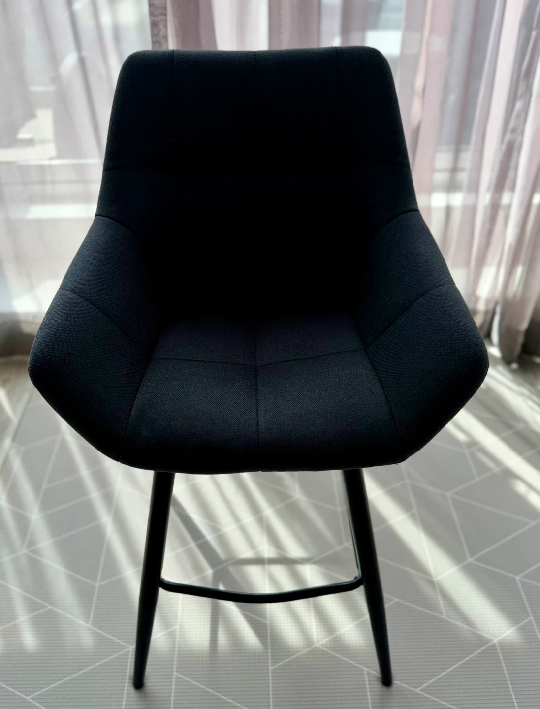 Set of 4 Structube Camila Counter Height Chairs