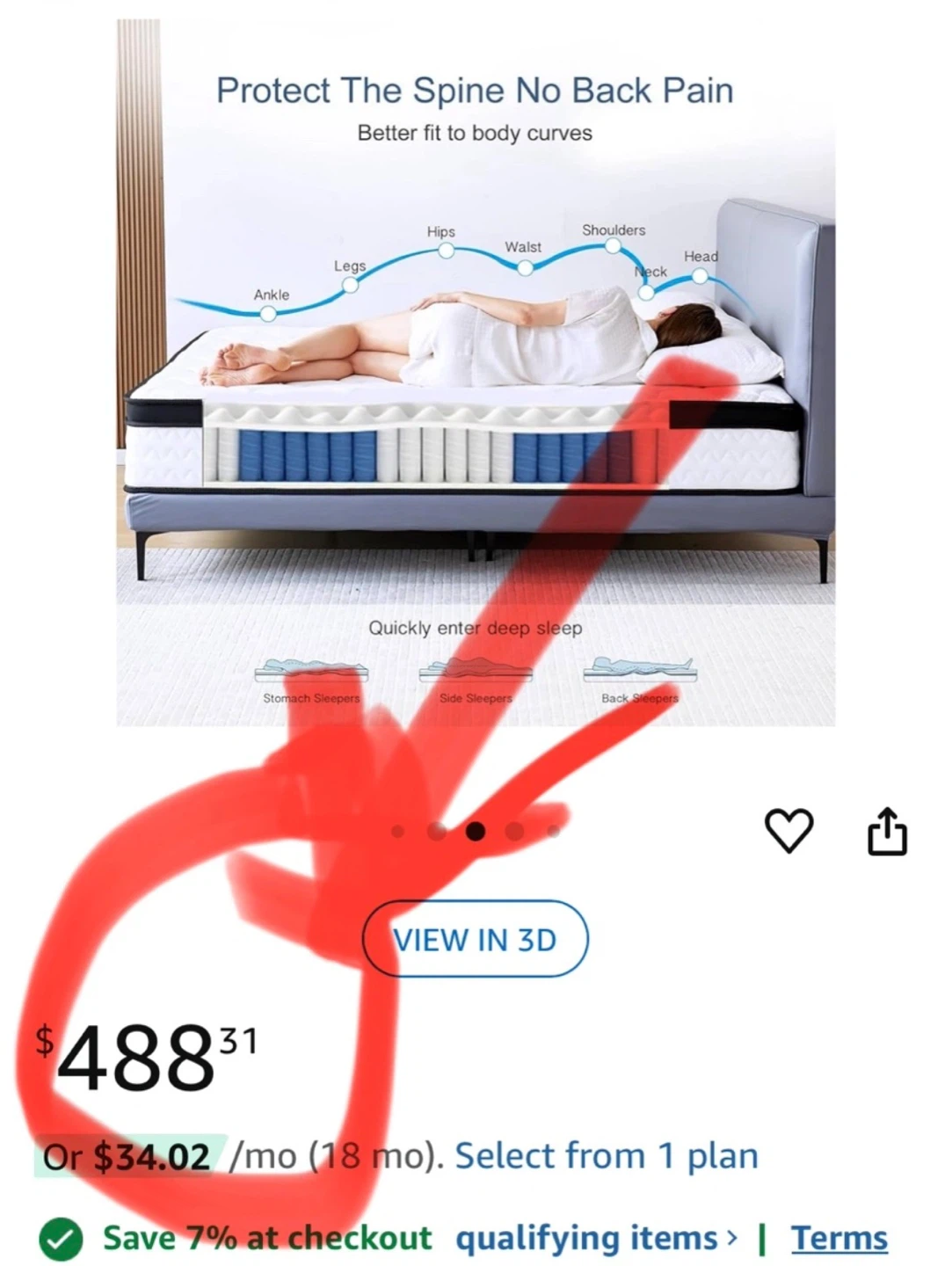 Double Mattress - clearance - photo 2