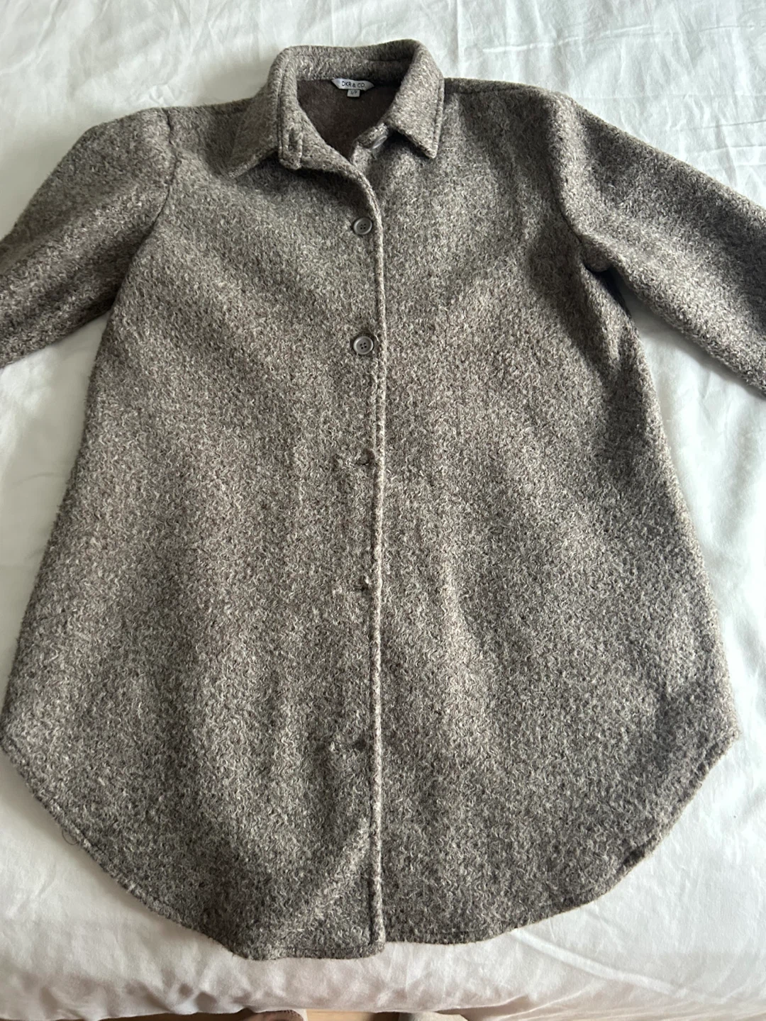 DKR & CO. Button-Up Shirt Jacket