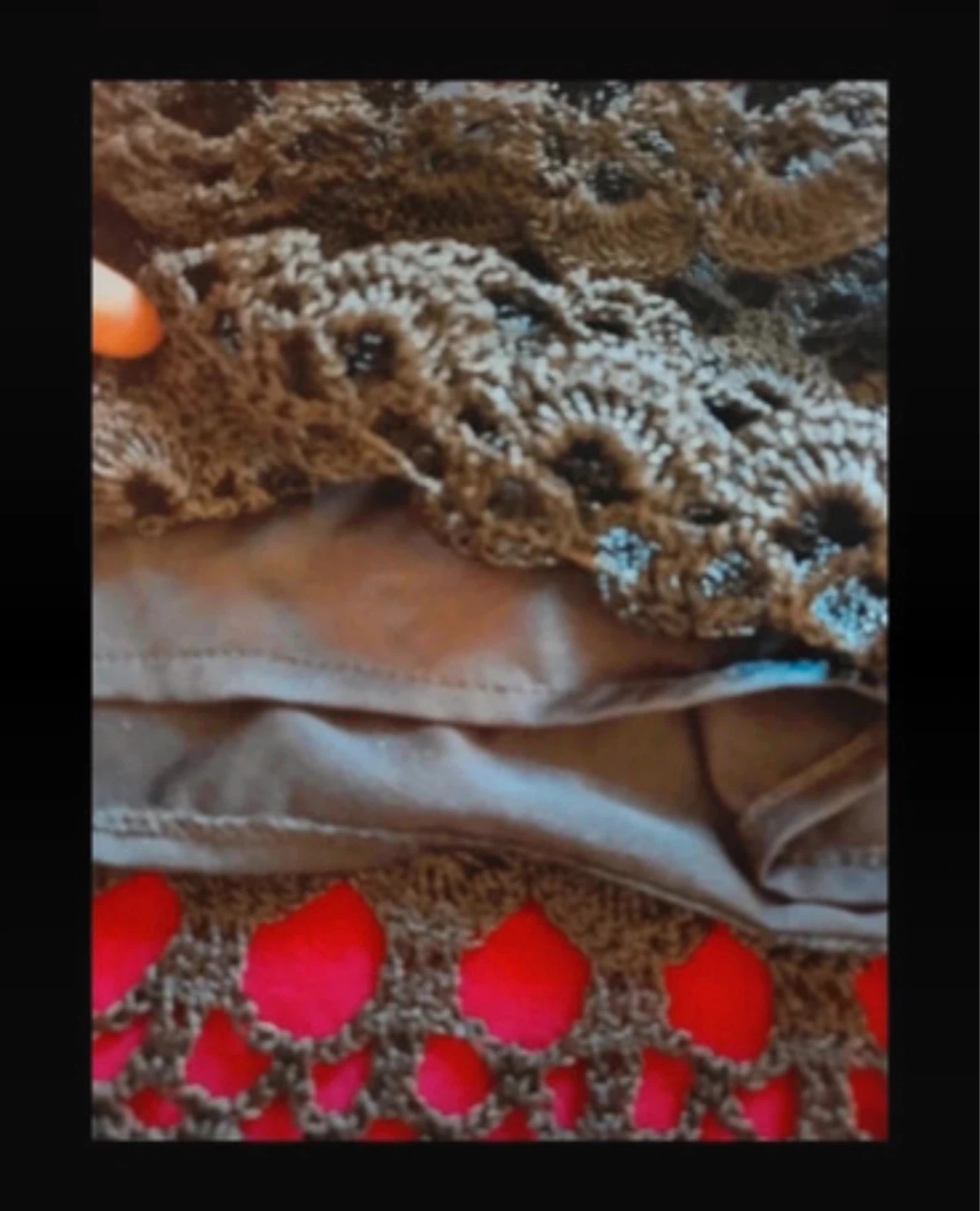 Black Crochet Skirt - photo 3