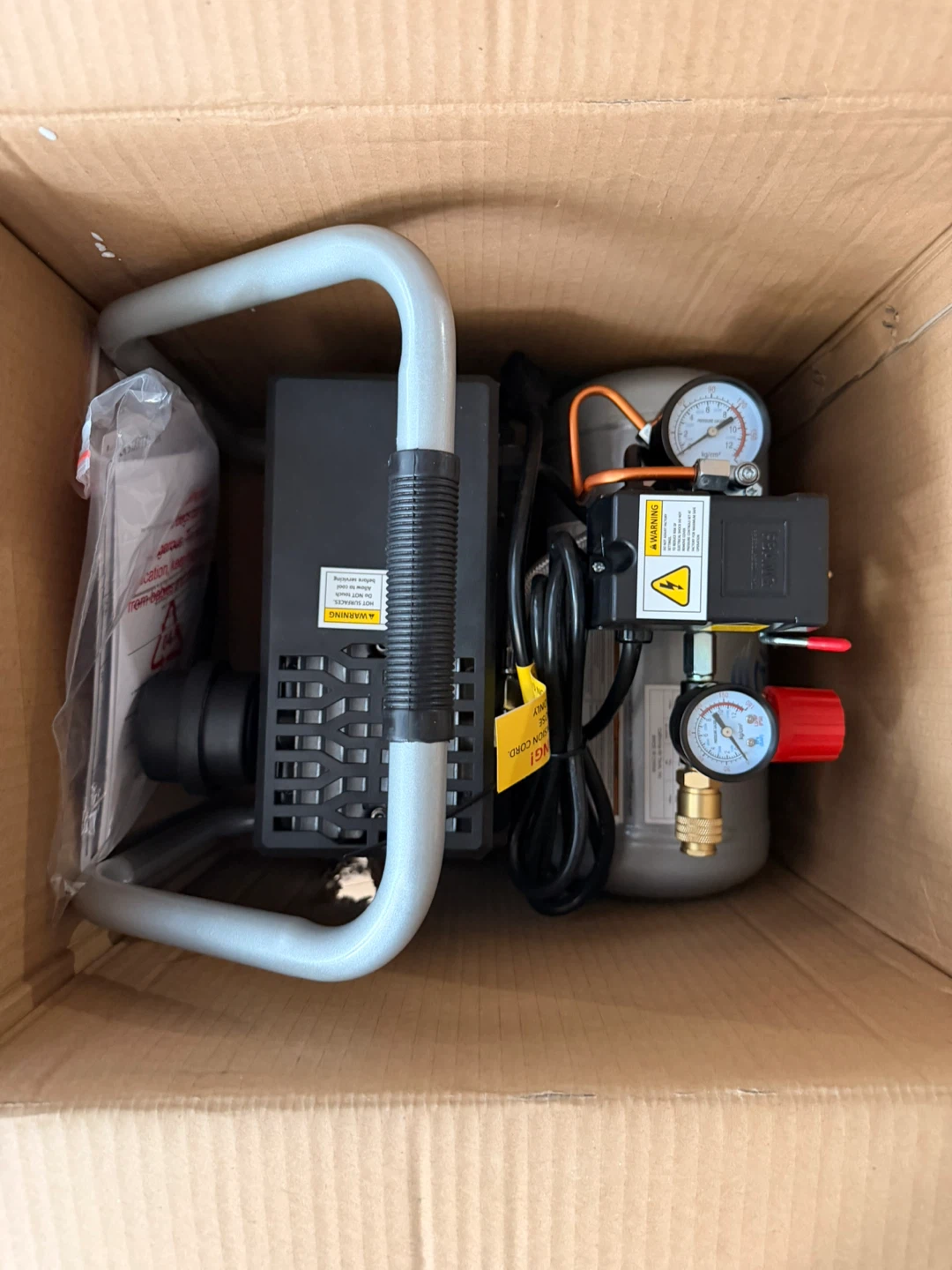 Quiet Air Compressor 1.0 HP 1 Gallon - photo 3
