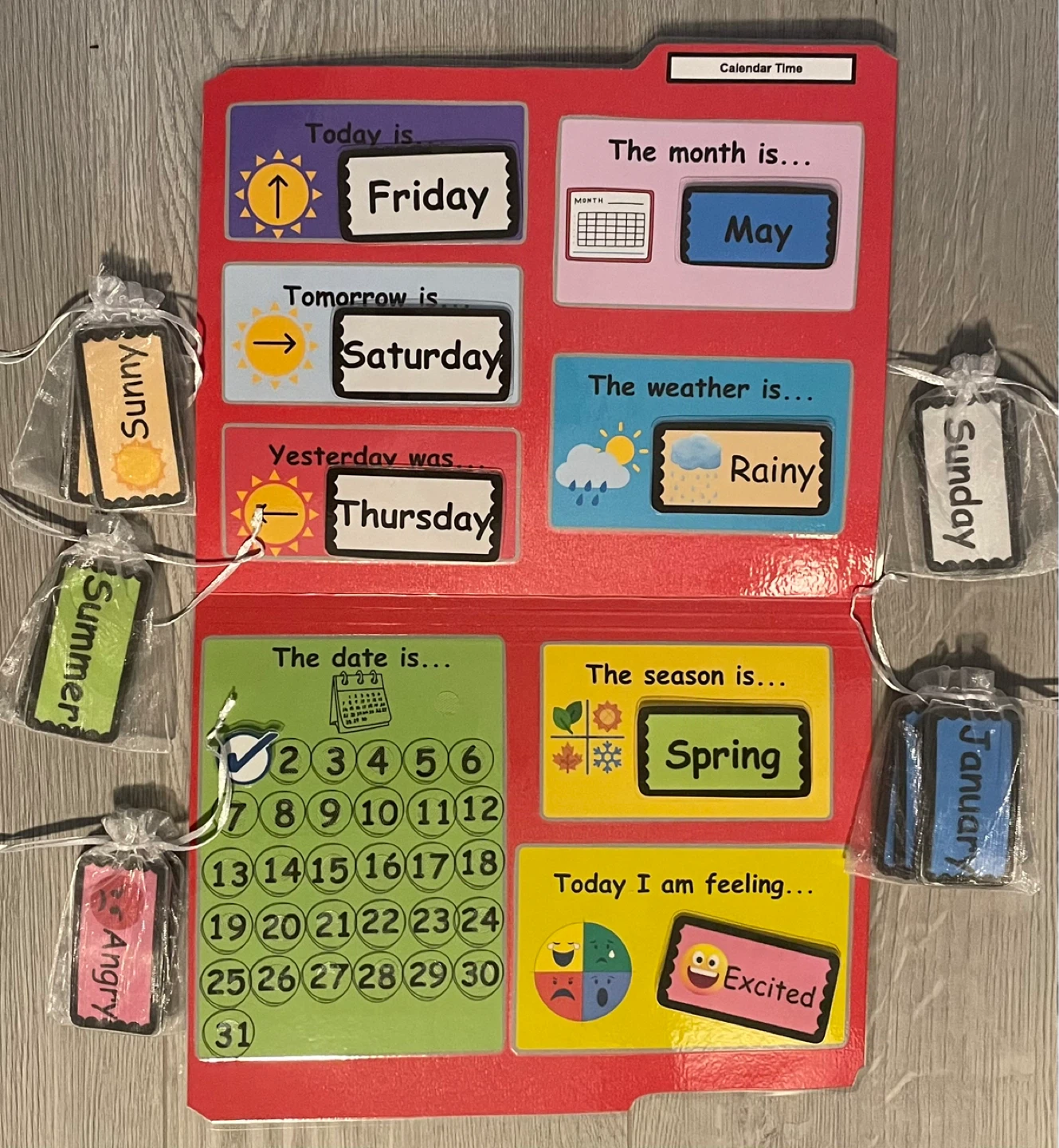 4 File Folder Activities
