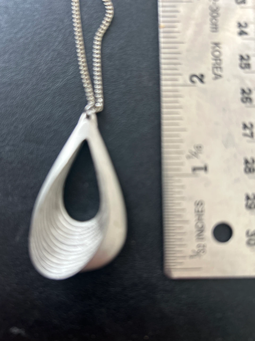 Pewter Pendant & Necklace - photo 2