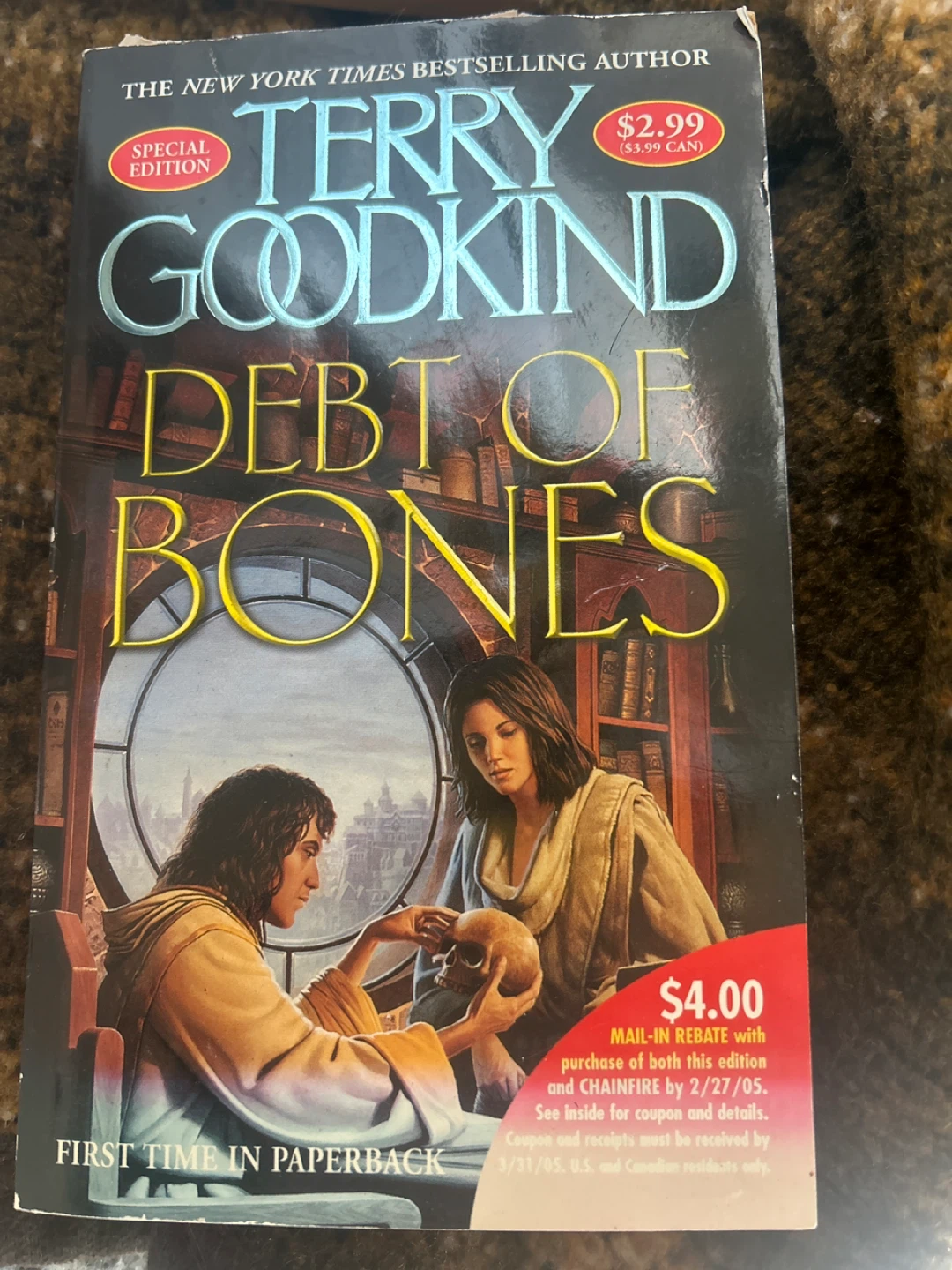 Debt of Bones by Terry Goodkind (Special Edition Paperback)