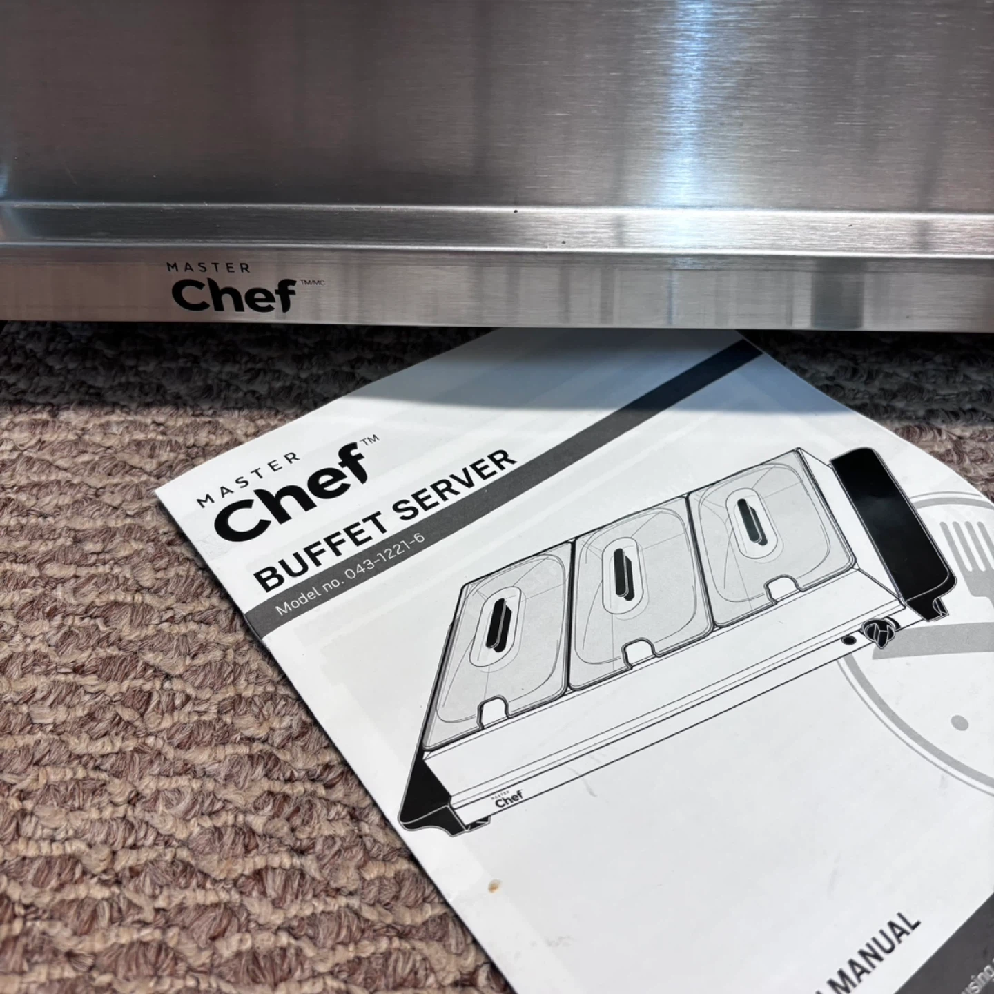 Master Chef Buffet Server with 3 Trays - photo 2
