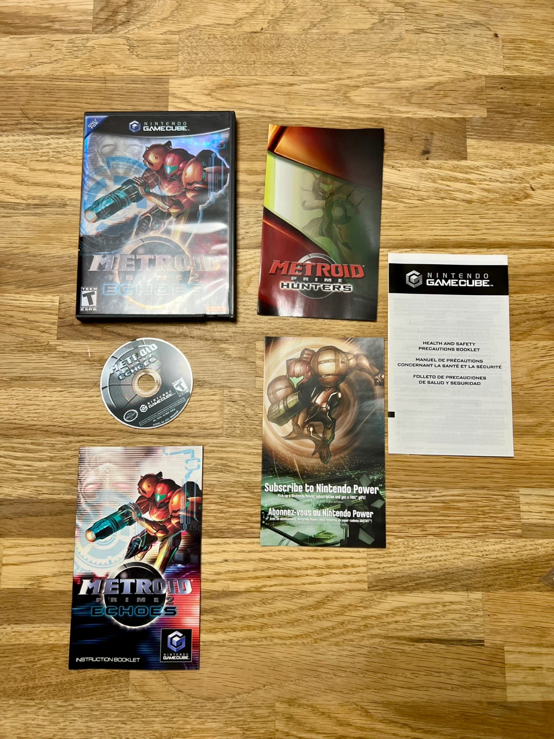 Metroid Prime 2 Echoes Complete GameCube | Tested & Working