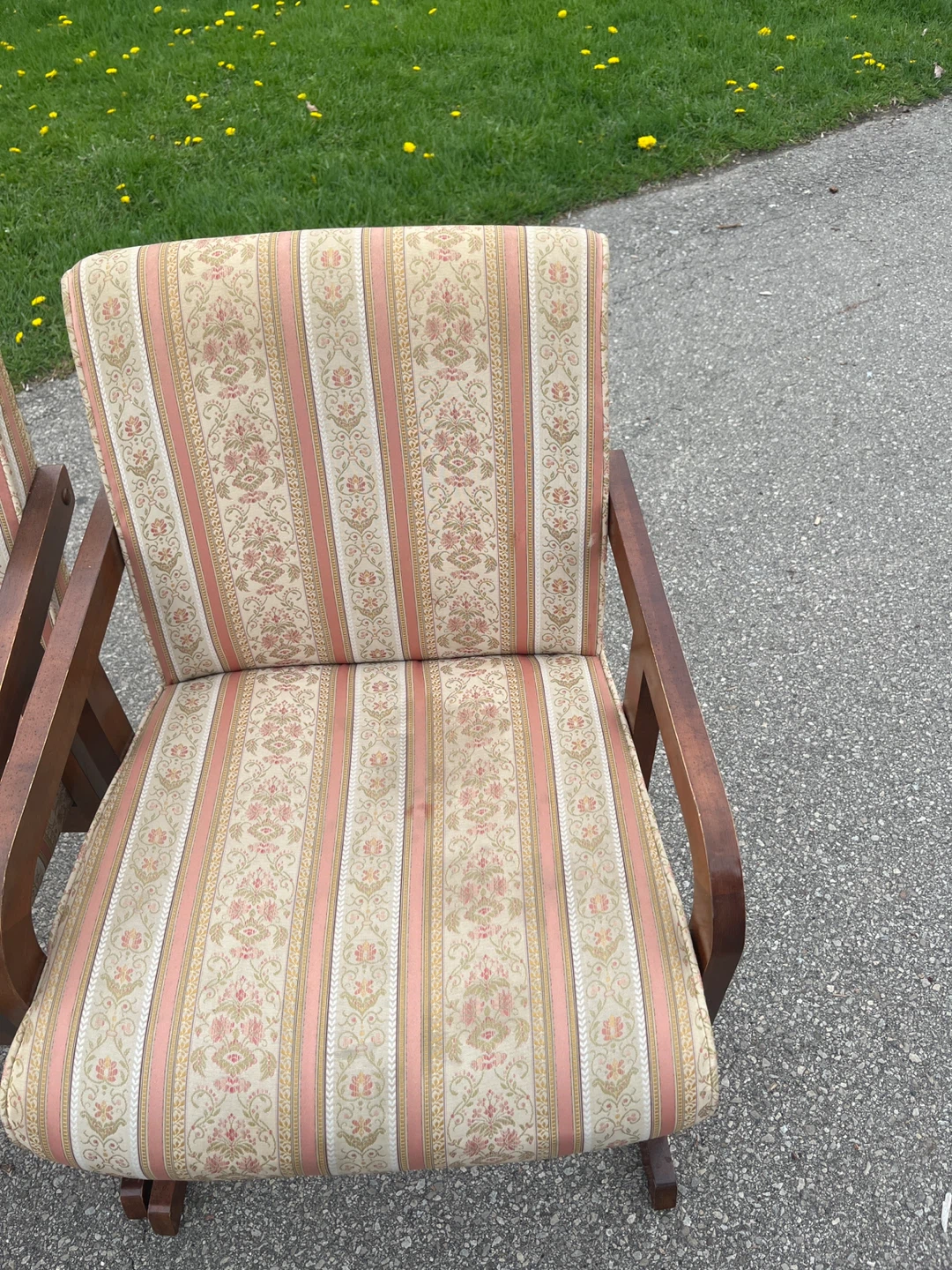 Vintage Upholstered Armchairs (Pair) - photo 2