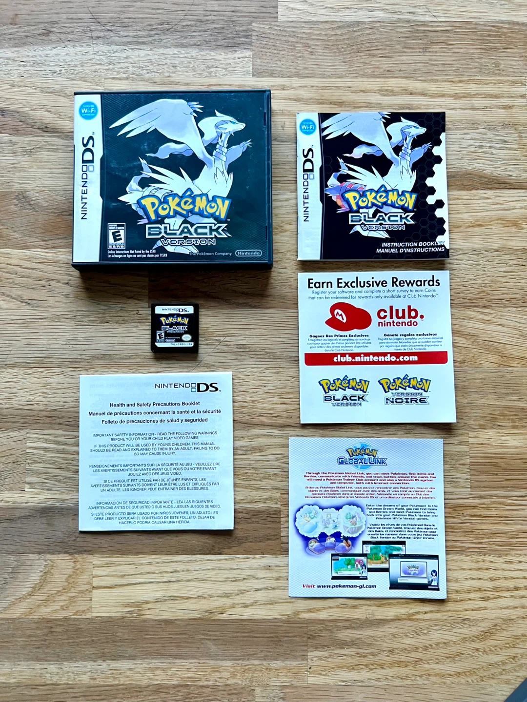Pokemon Black Complete Nintendo DS | Legit & Tested