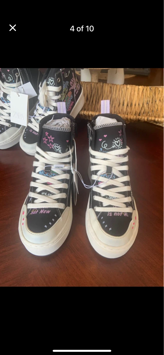 KIDS ZARA High Top Sneakers (1+2 ) - photo 3