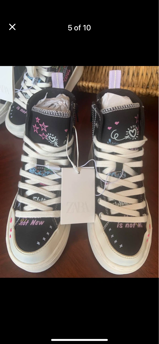 KIDS ZARA High Top Sneakers (1+2 ) - photo 4