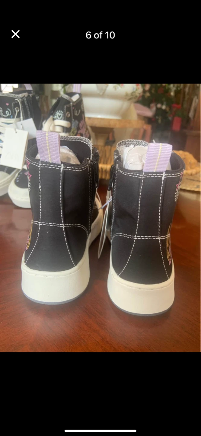 KIDS ZARA High Top Sneakers (1+2 ) - photo 5