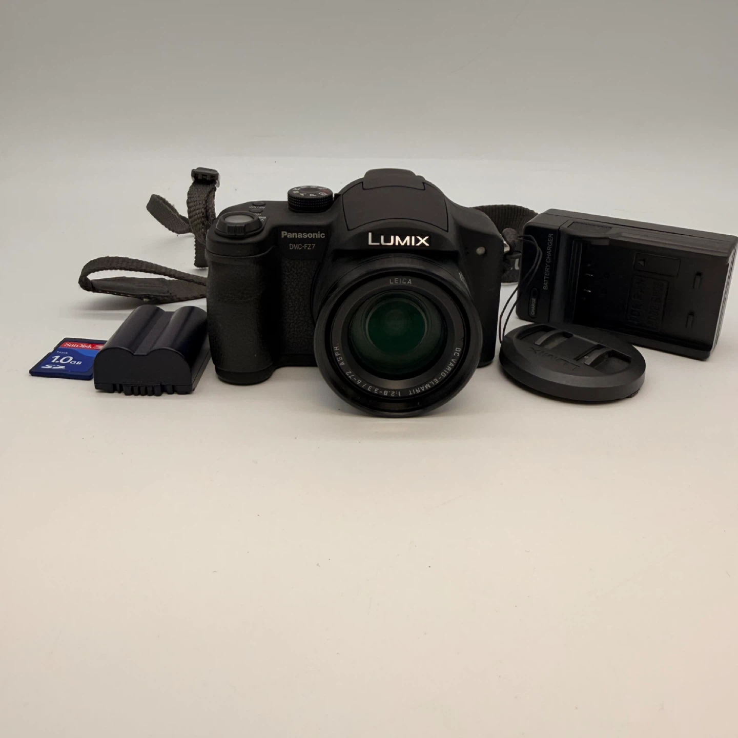 Panasonic Lumix DMC-FZ7 Digital Camera with Accessories