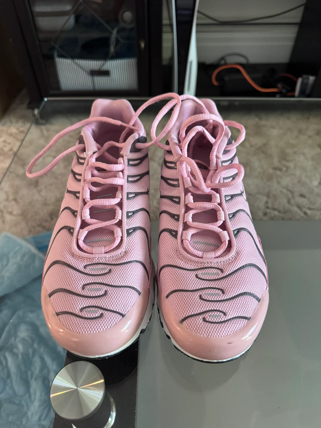 Nike Air Max Plus TN SE Pink Toddler Shoes Size 6Y