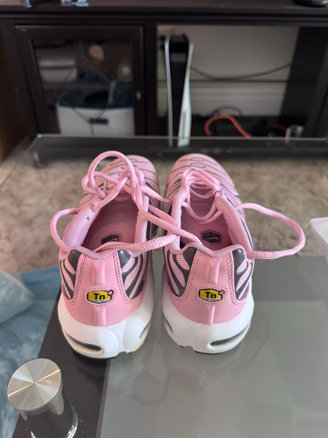Nike Air Max Plus TN SE Pink Toddler Shoes Size 6Y - photo 3