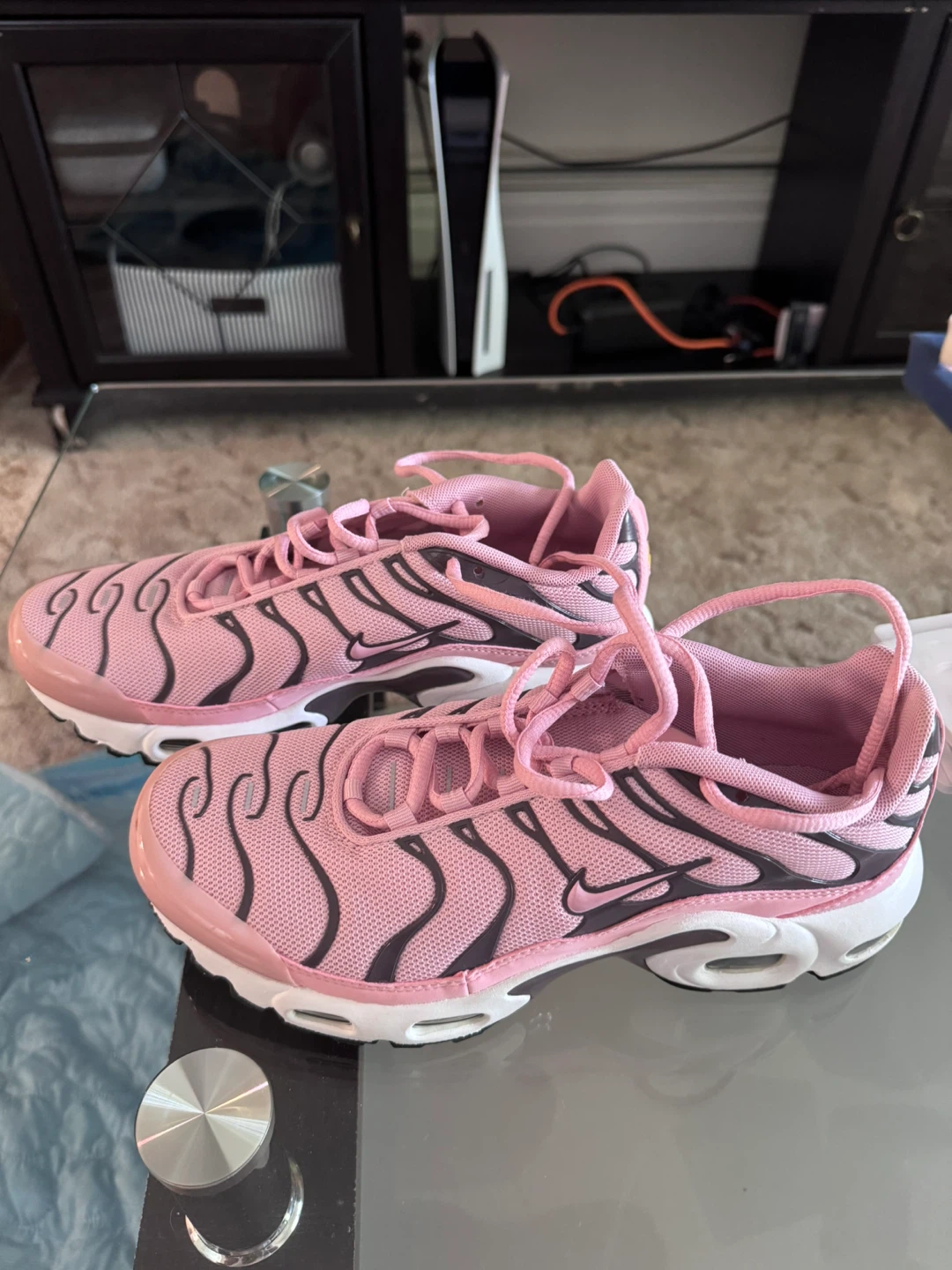 Nike Air Max Plus TN SE Pink Toddler Shoes Size 6Y - photo 2